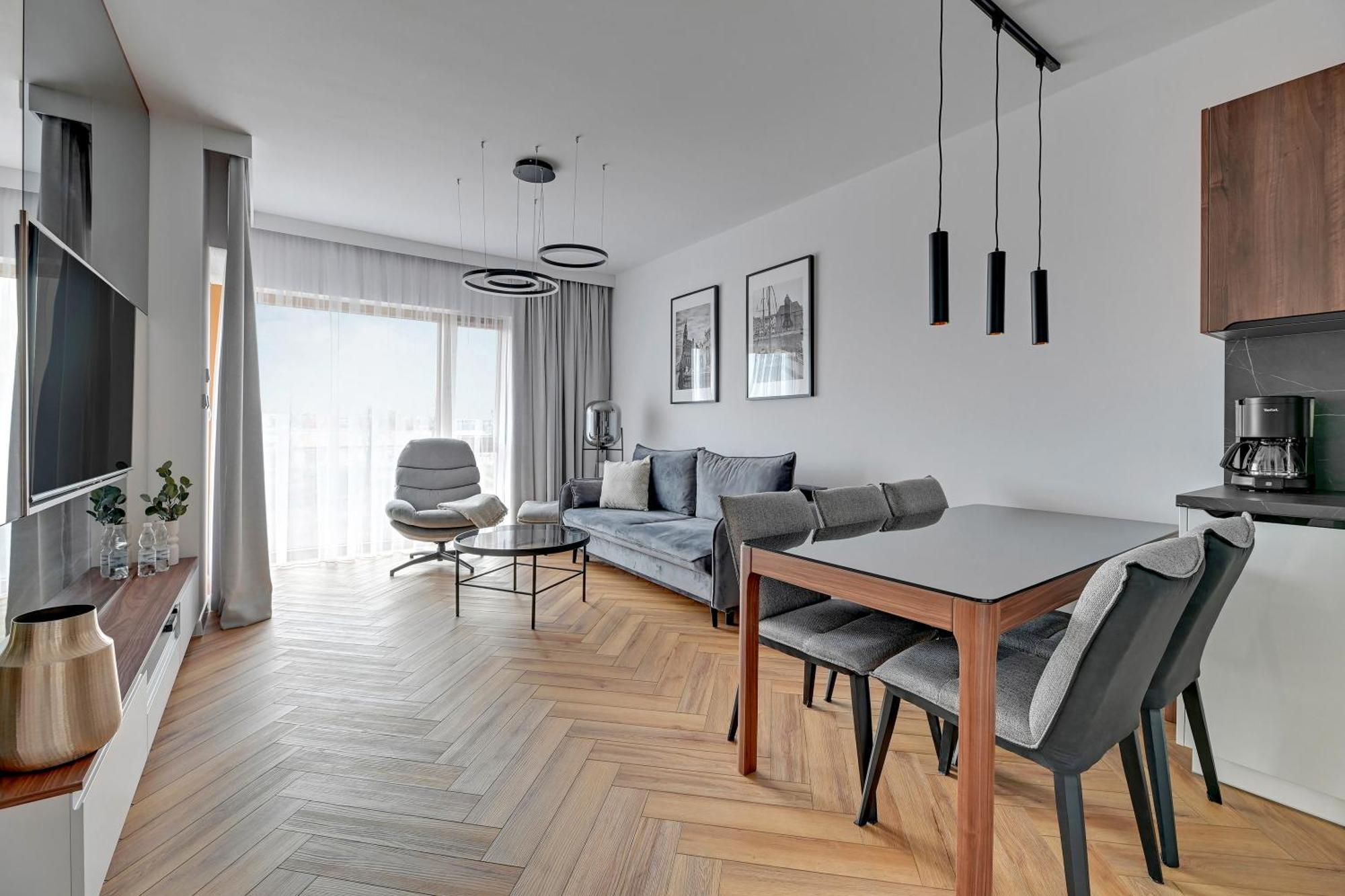 Riverside Nadmotlawie - Sauna, Gym & Kids Play By Lion Apartments Gdansk Exterior foto