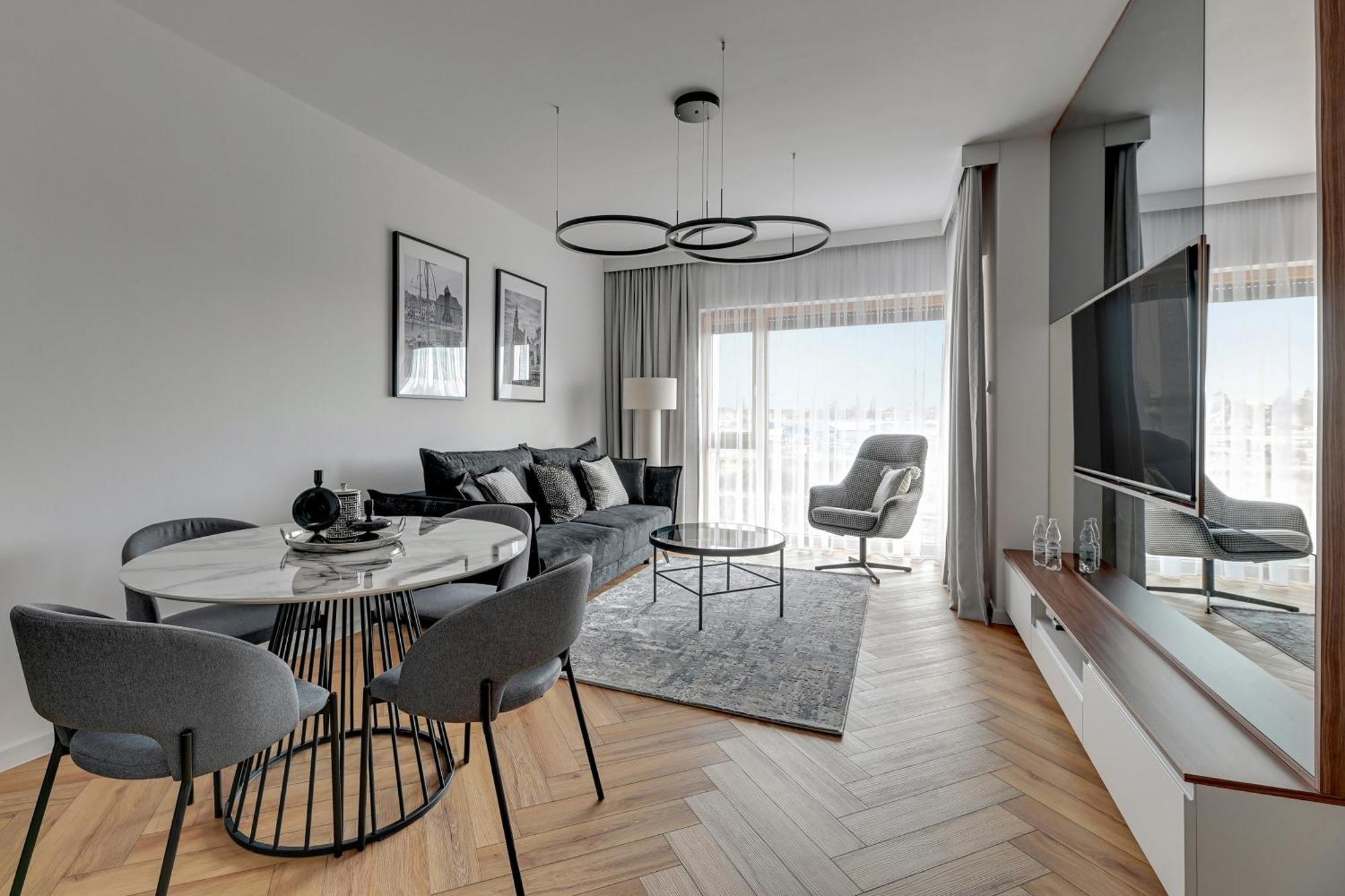 Riverside Nadmotlawie - Sauna, Gym & Kids Play By Lion Apartments Gdansk Exterior foto